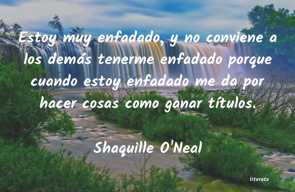 Frases de Shaquille O'Neal