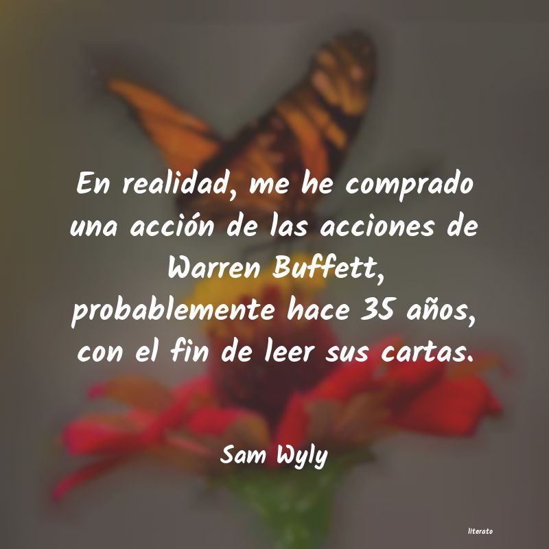 frases de Sam Wyly