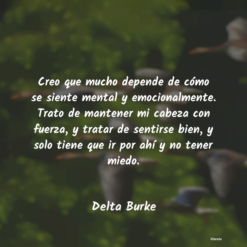 frases de Delta Burke