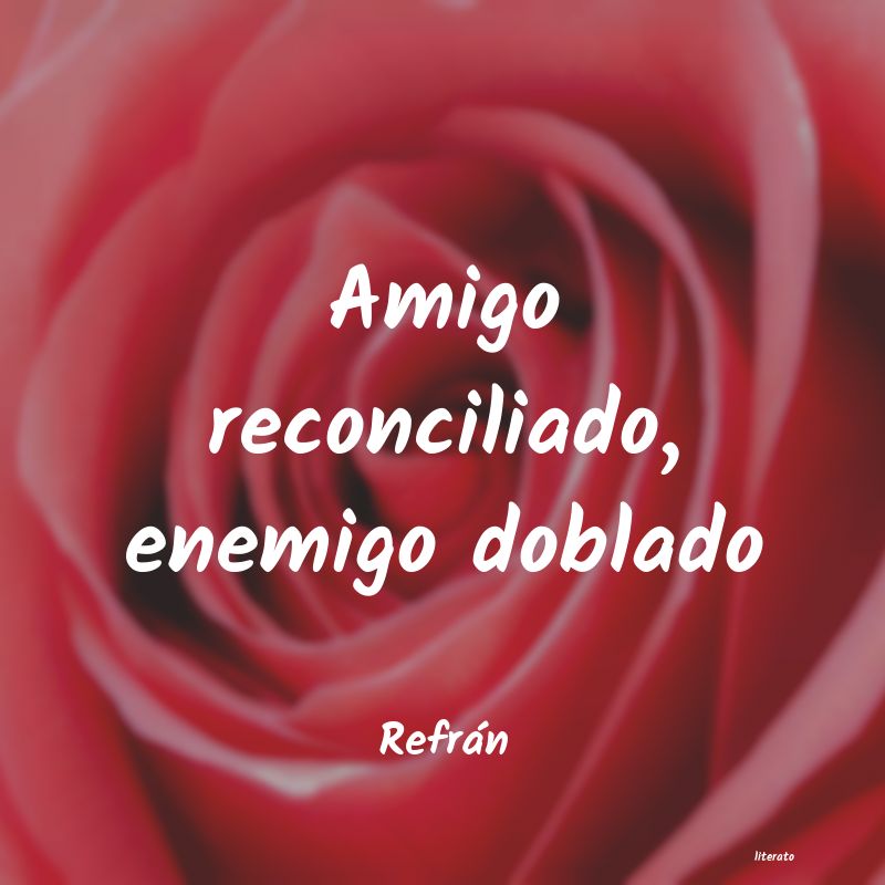 Frases de Refrán