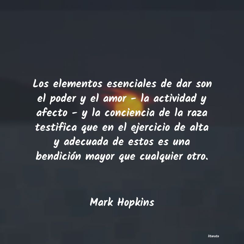 frases de Mark Hopkins