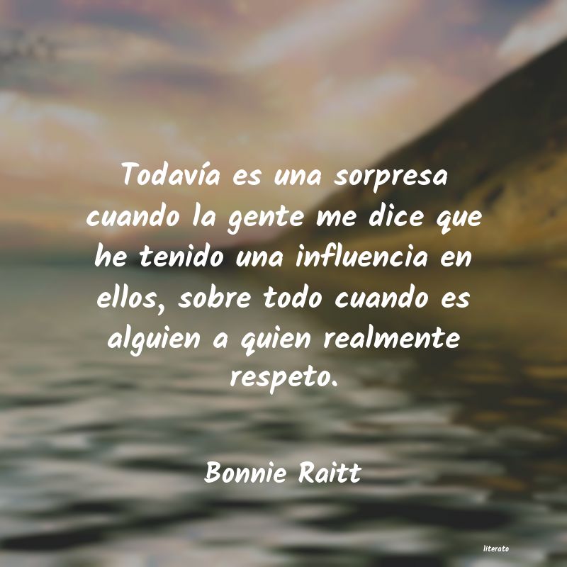 frases de Bonnie Raitt