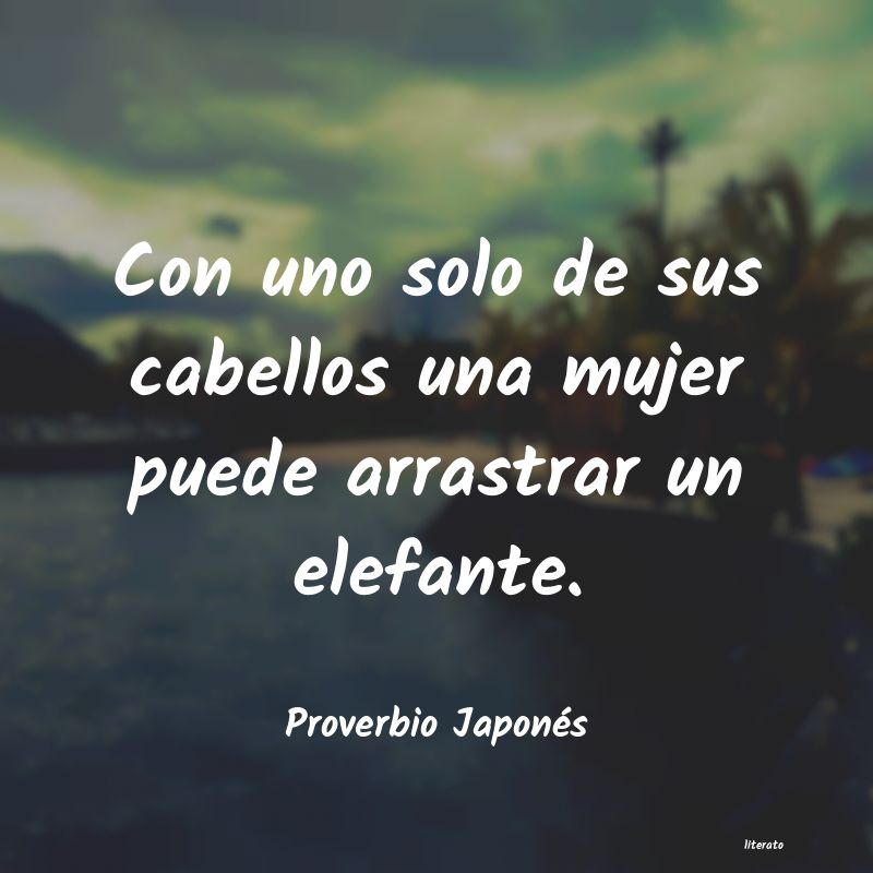 Frases de Proverbio Japonés