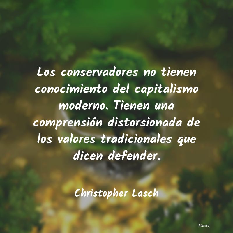 frases de Christopher Lasch