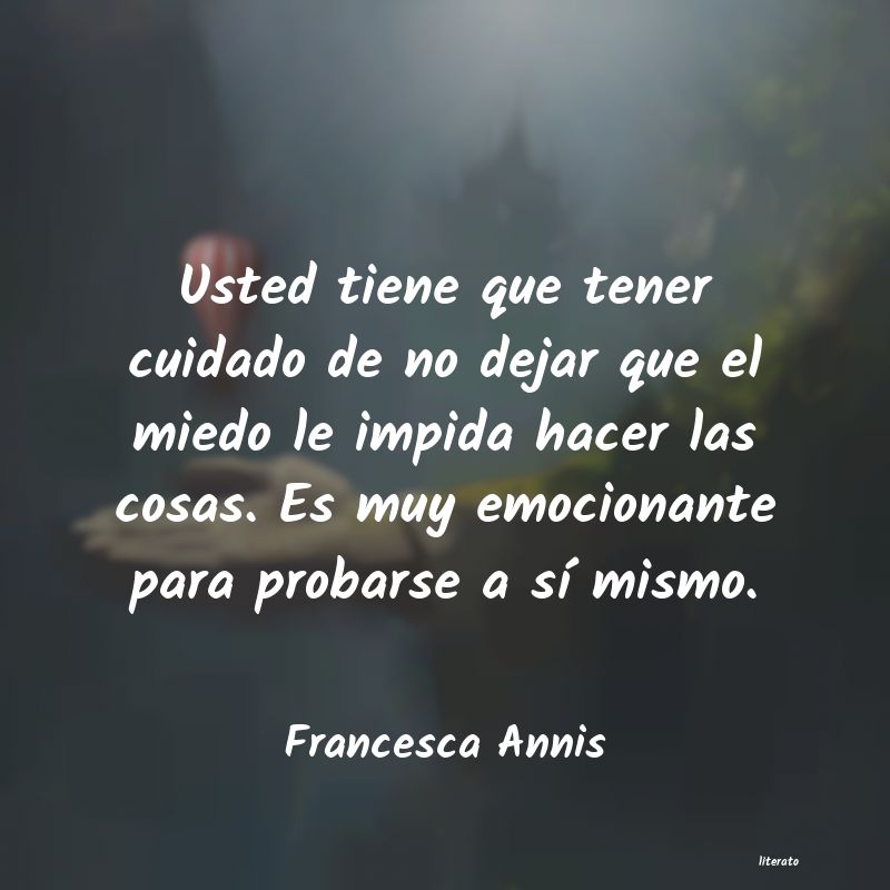 frases de Francesca Annis