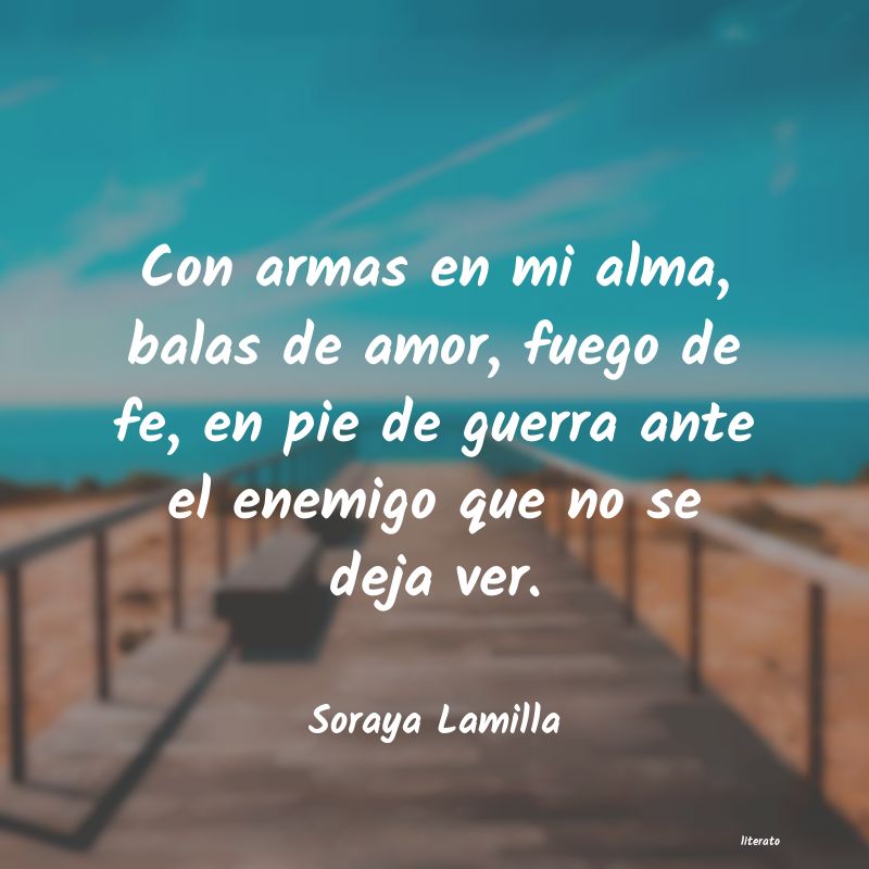 Frases de Soraya Lamilla