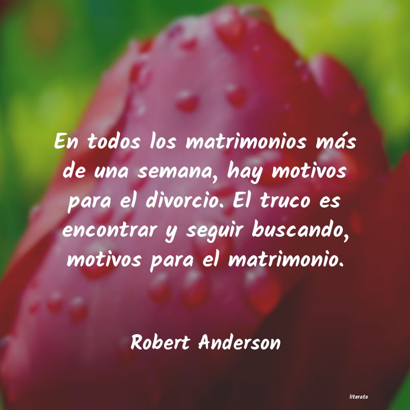 Frases de Robert Anderson