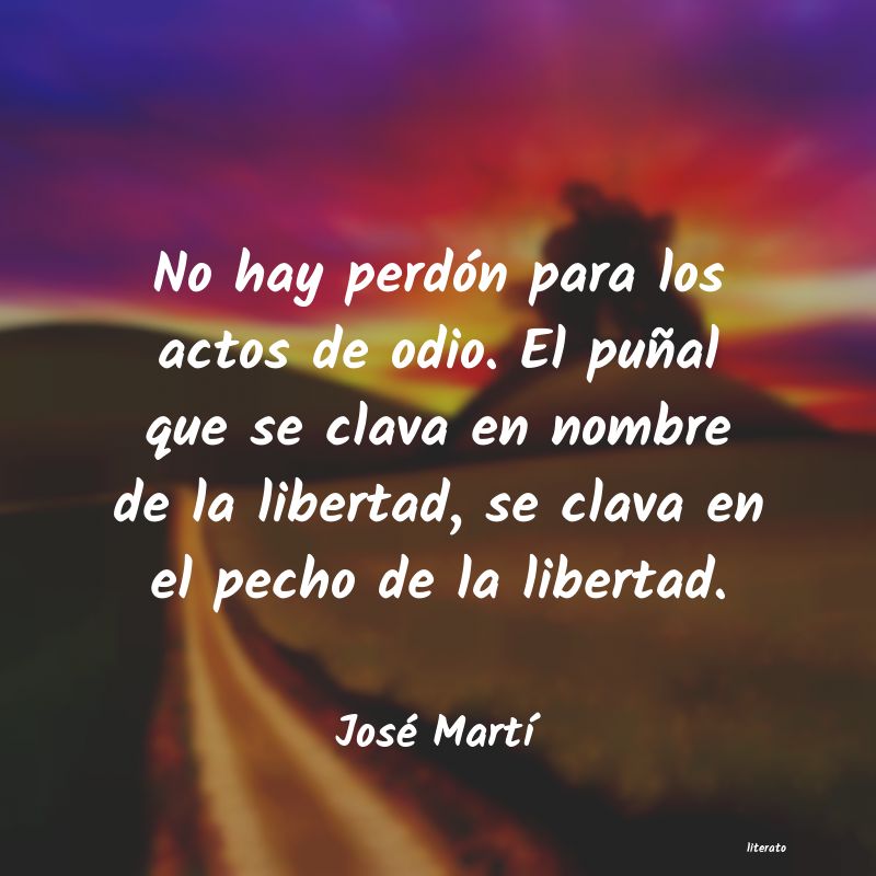 Frases de José Martí