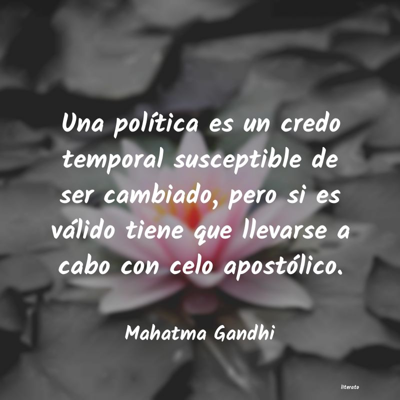 frases de Mahatma Gandhi