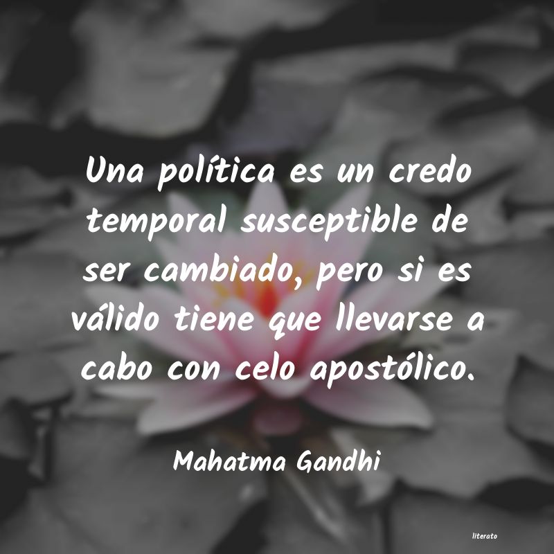 Frases de Mahatma Gandhi