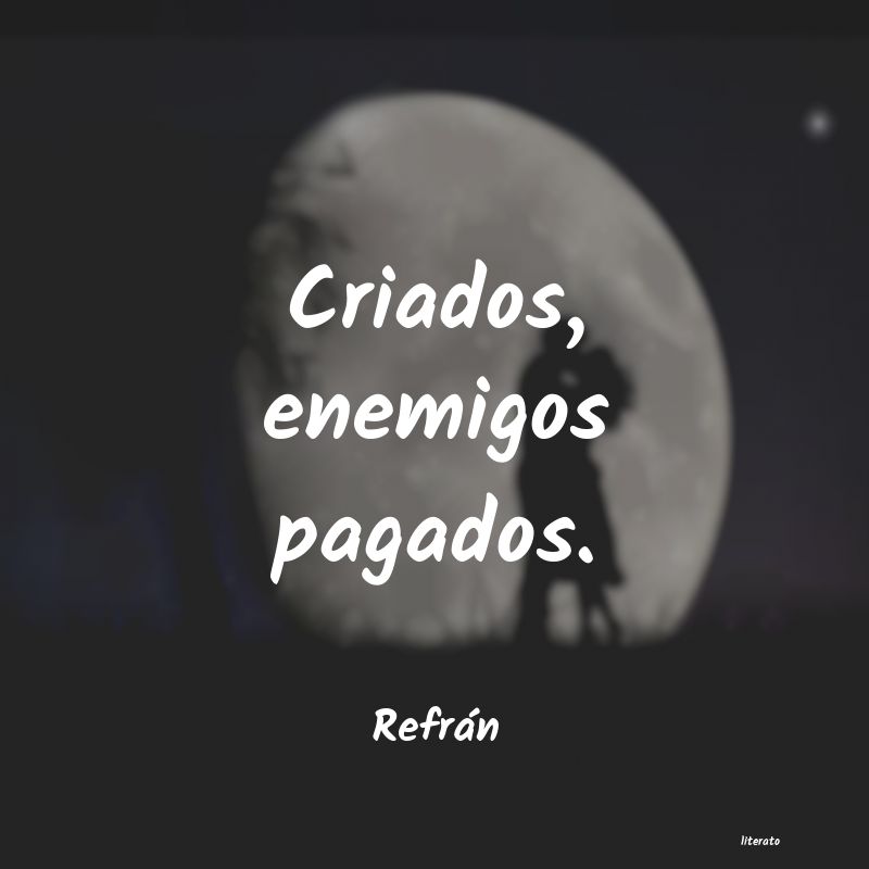 Frases de Refrán