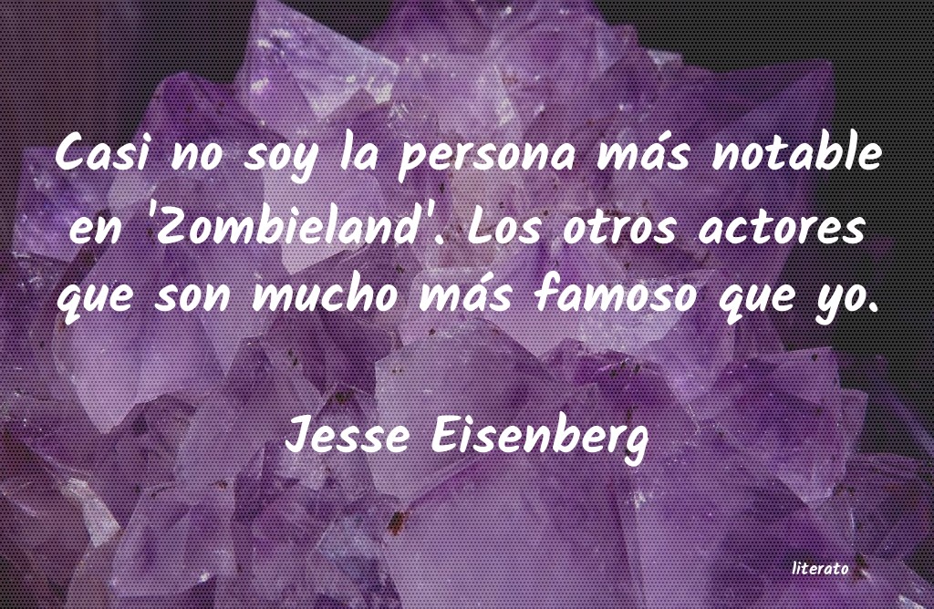 frases de Jesse Eisenberg