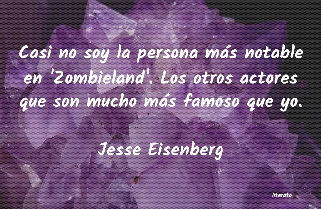 Frases de Jesse Eisenberg