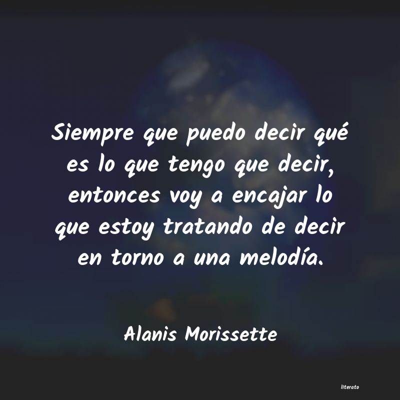 frases de Alanis Morissette