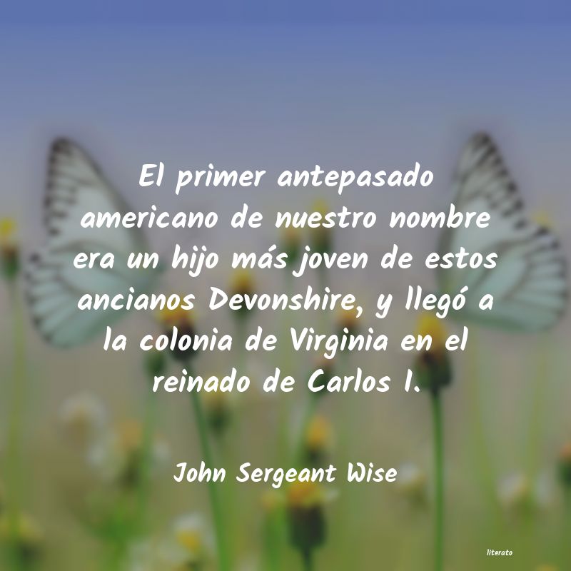 frases de John Sergeant Wise