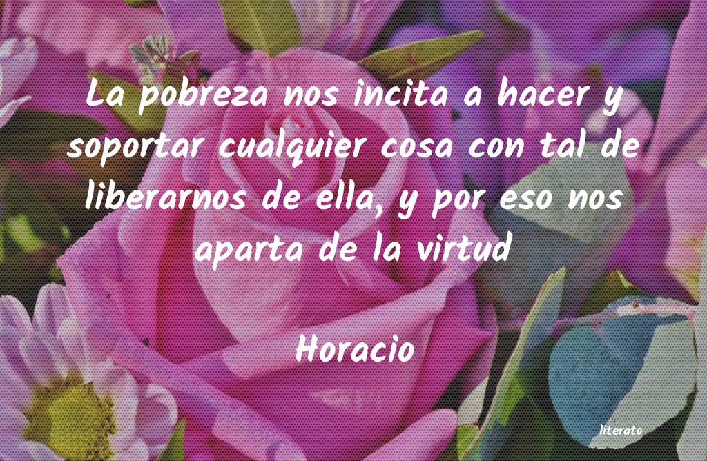 frases de Horacio