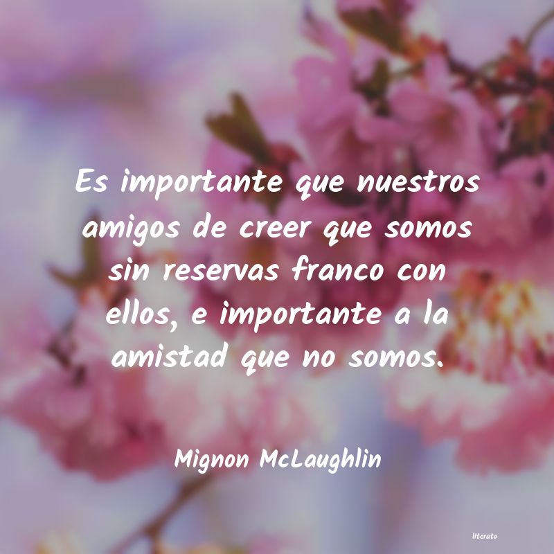 Frases de Mignon McLaughlin