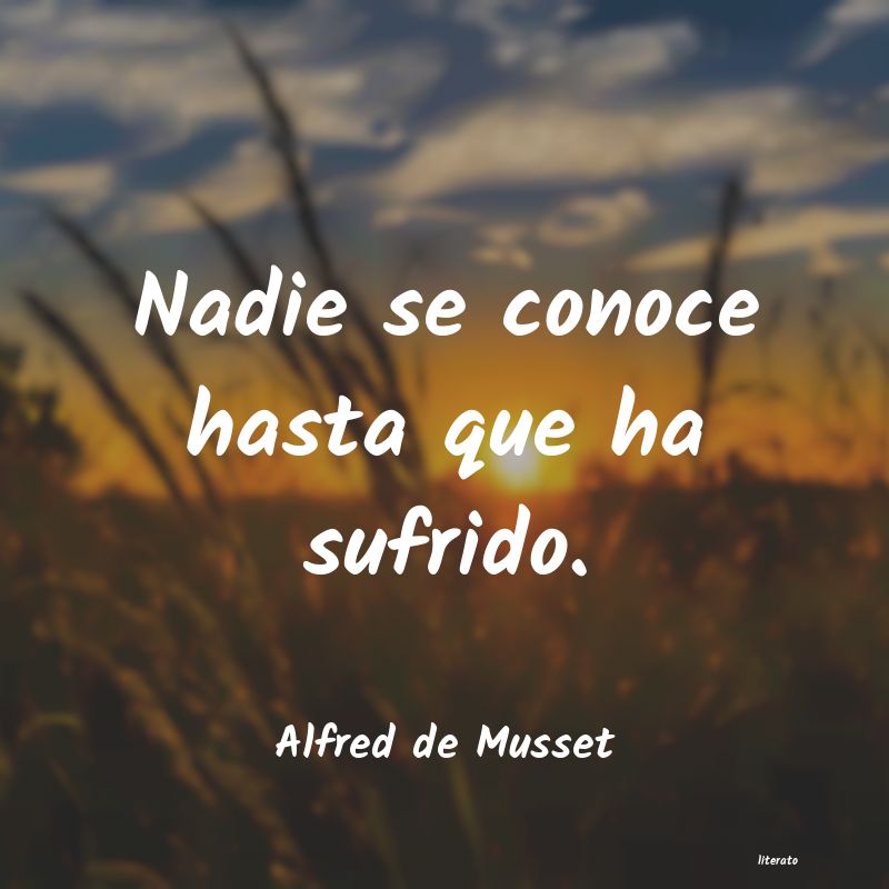 frases de Alfred de Musset
