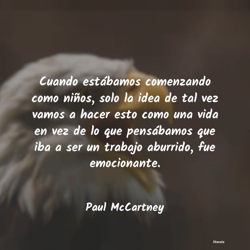 frases de Paul McCartney