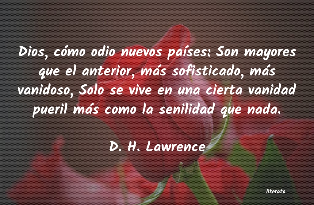 frases de D. H. Lawrence