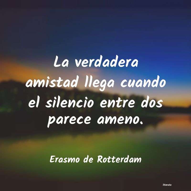 Frases de Erasmo de Rotterdam