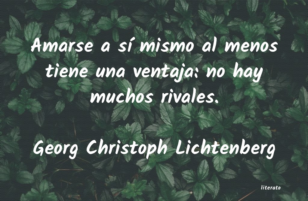 frases de Georg Christoph Lichtenberg