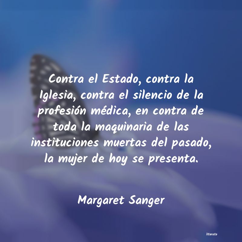 Frases de Margaret Sanger