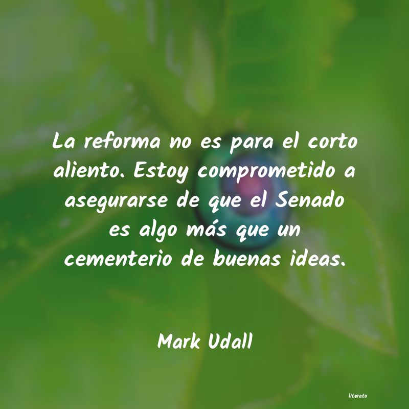 frases de Mark Udall