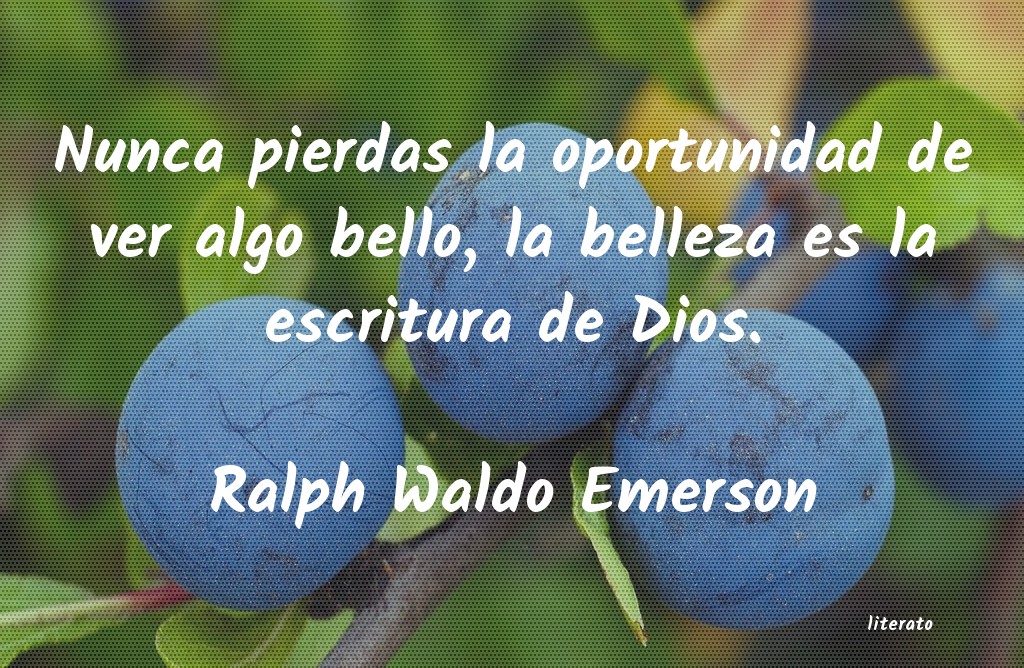 Frases de Ralph Waldo Emerson