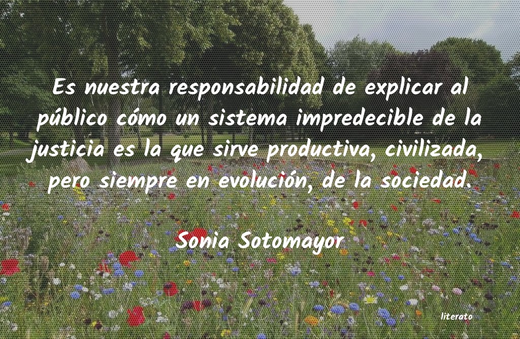 Frases de Sonia Sotomayor