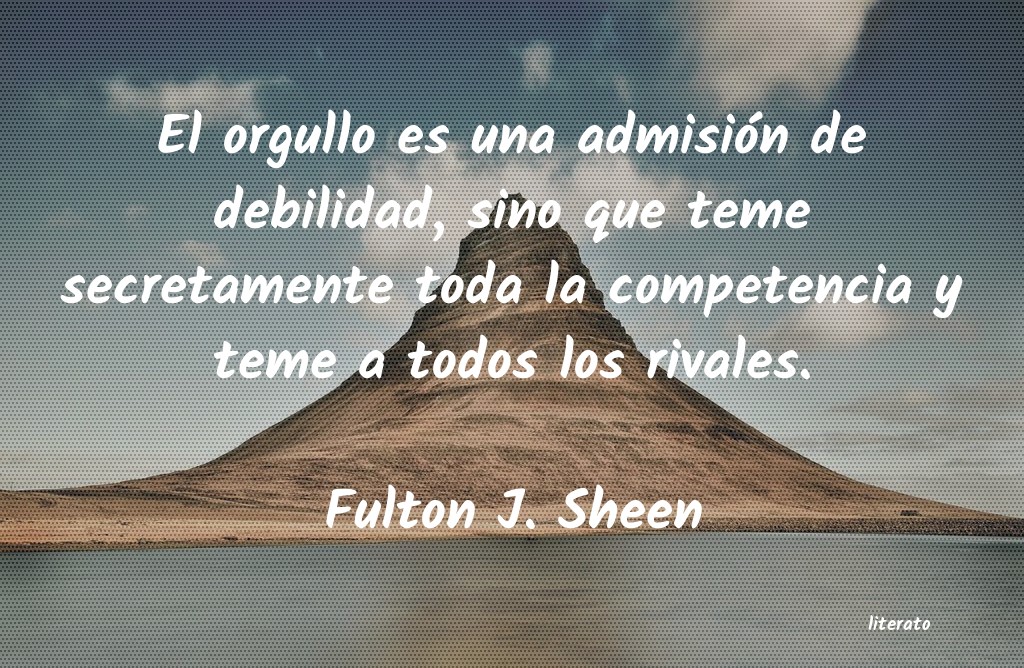 frases de Fulton J. Sheen
