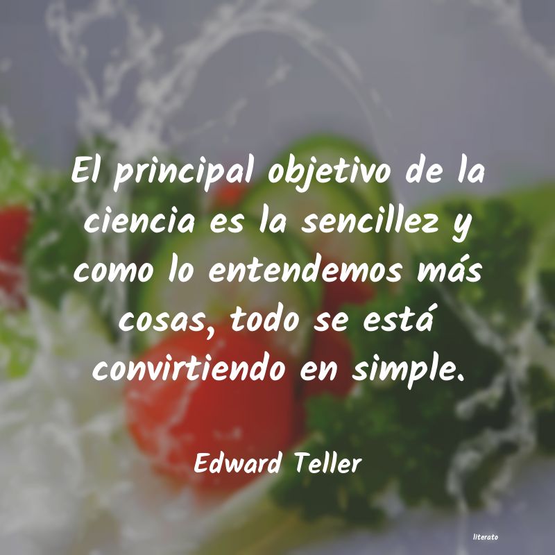 frases de Edward Teller