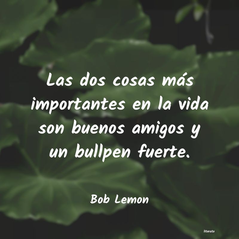 Frases de Bob Lemon