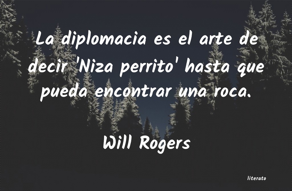 Frases de Will Rogers