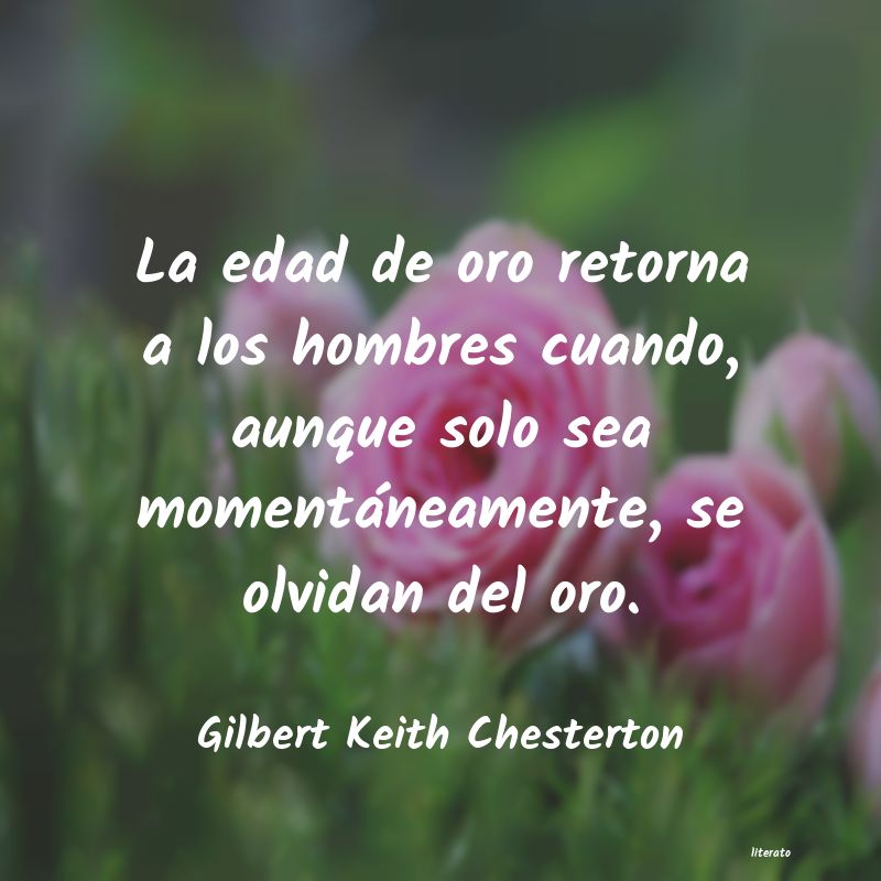 frases de Gilbert Keith Chesterton