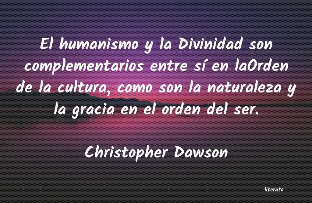 frases de Christopher Dawson