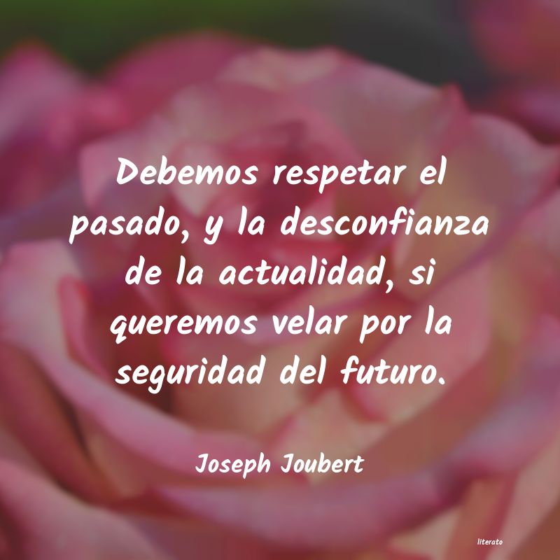 Frases de Joseph Joubert