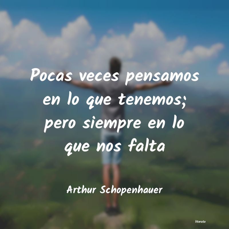 Frases de Arthur Schopenhauer