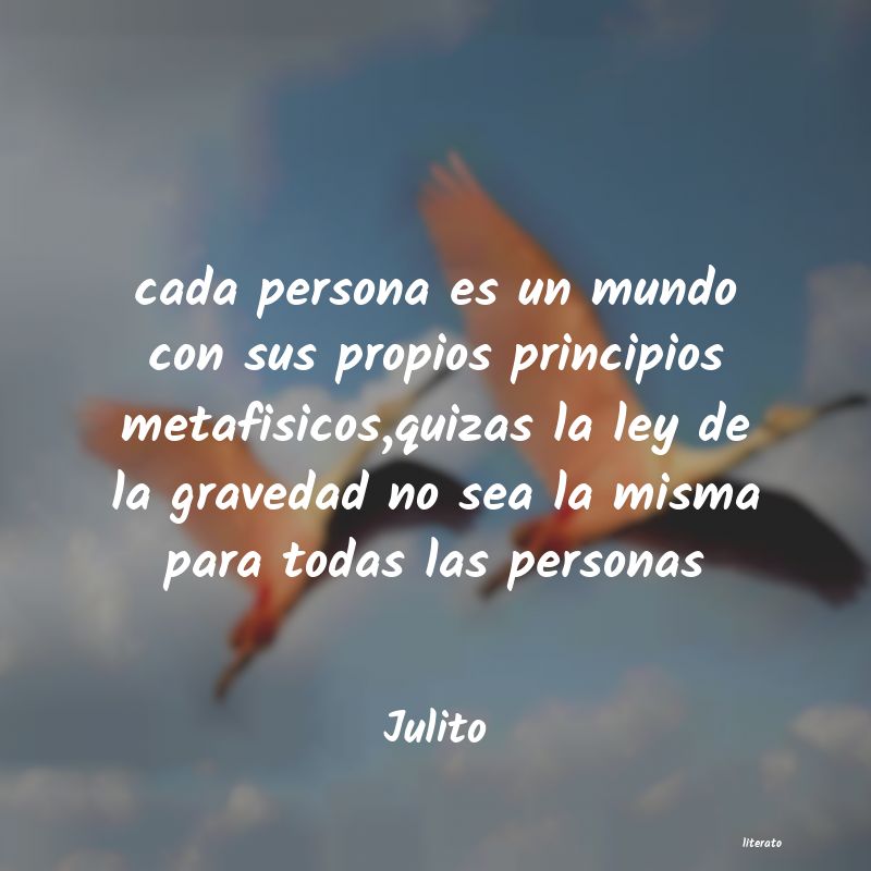 frases de Julito