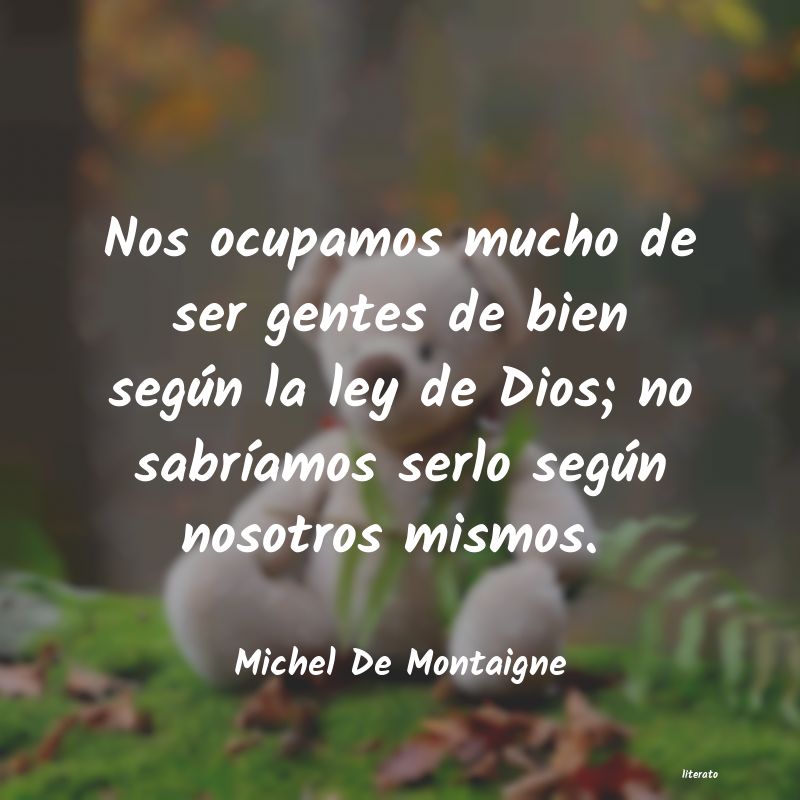 Frases de Michel De Montaigne