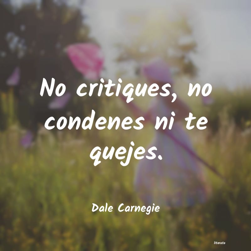 Frases de Dale Carnegie