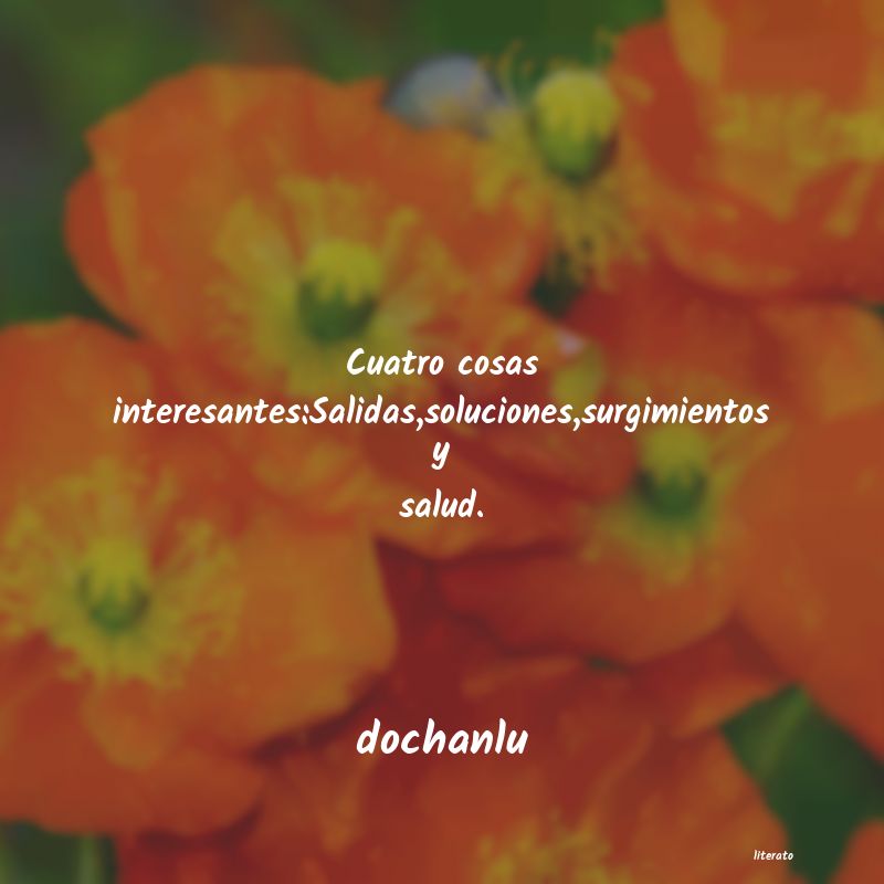 frases de dochanlu