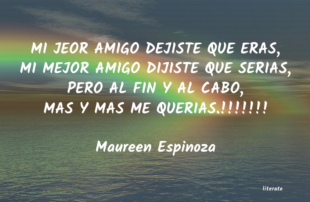 Frases de Maureen Espinoza