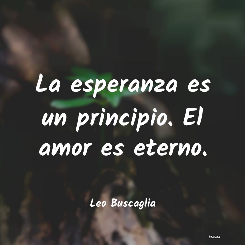 frases de Leo Buscaglia