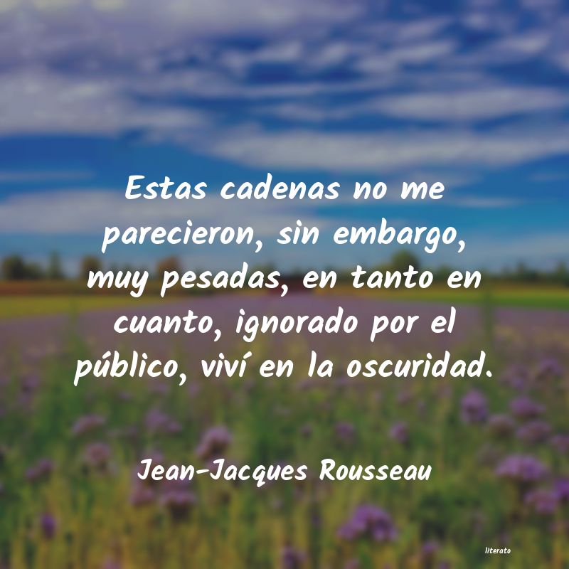 Frases de Jean-Jacques Rousseau