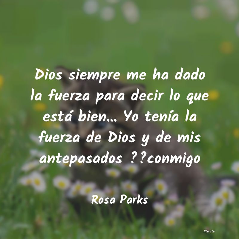 Frases de Rosa Parks