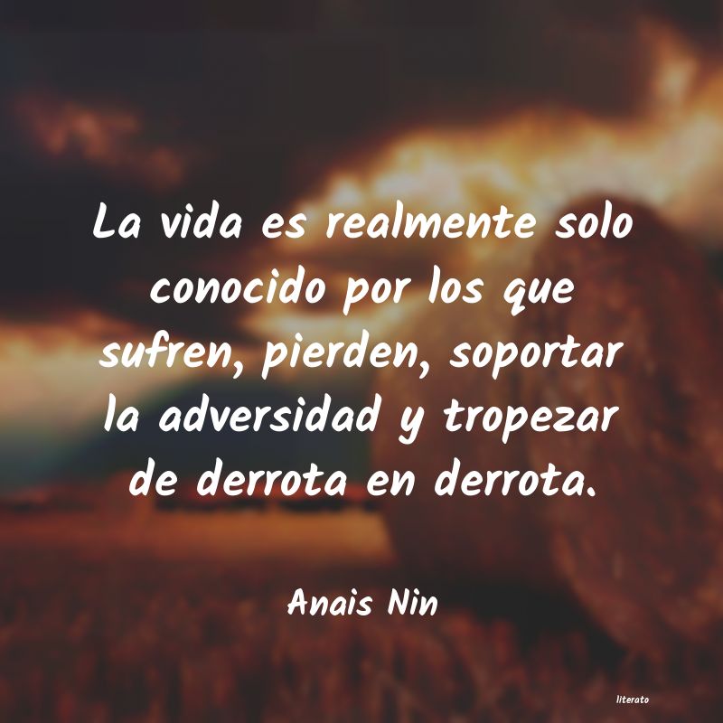 frases de Anais Nin