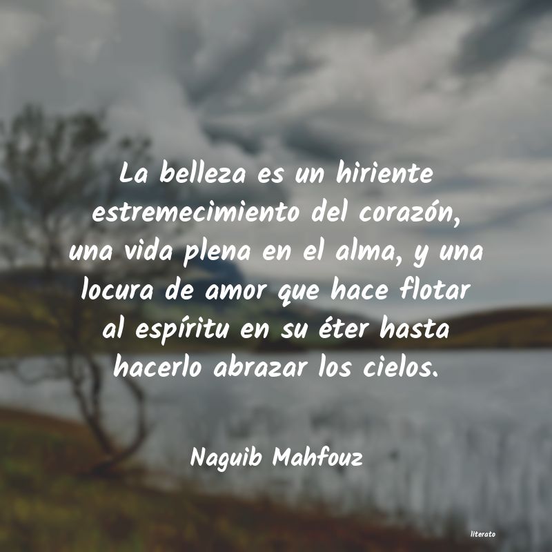frases de Naguib Mahfouz