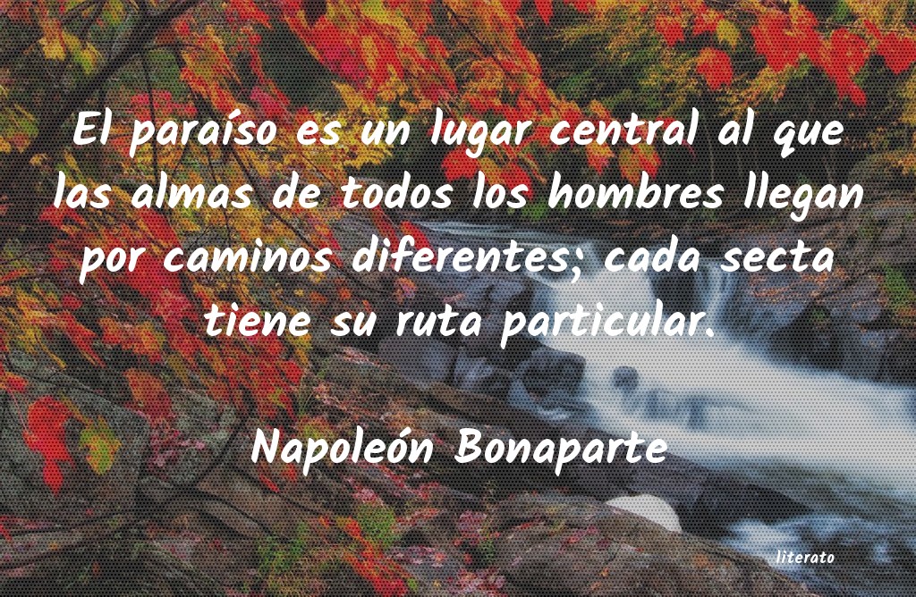 frases de Napoleón Bonaparte