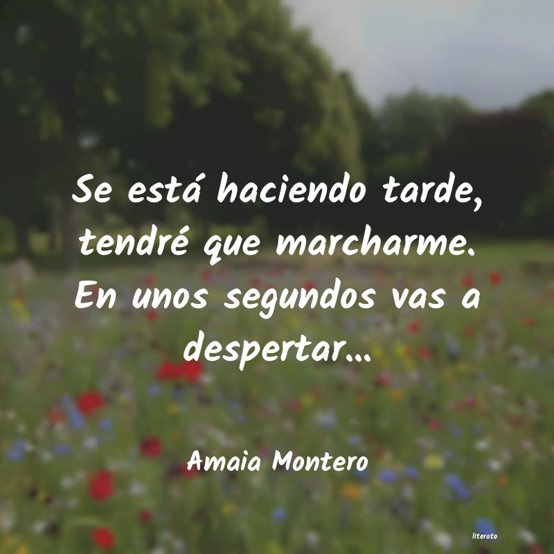 Frases de Amaia Montero